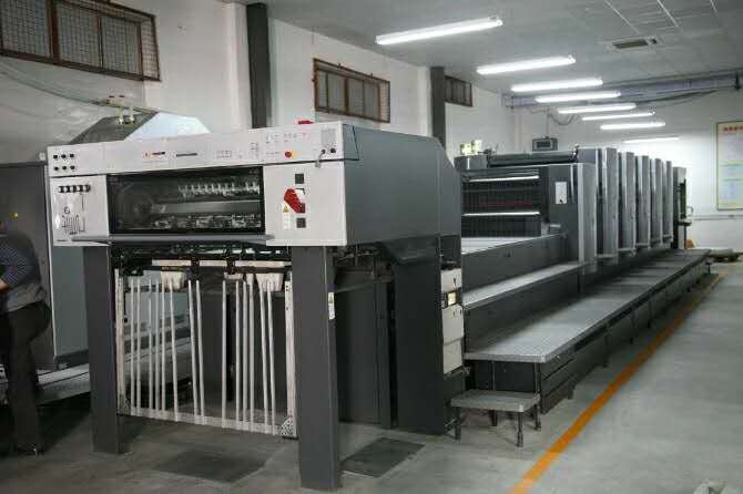 海德堡五色機(jī)